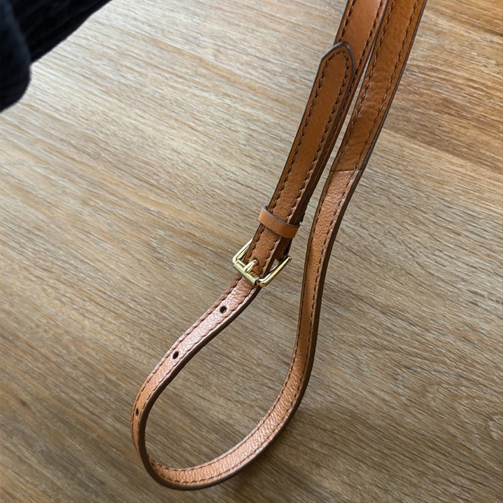 Brown Patterned Handbag - image 12